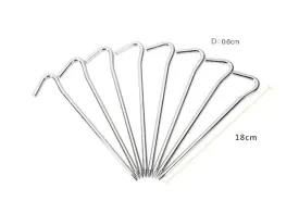 10 Piece Aluminium Tent Pegs