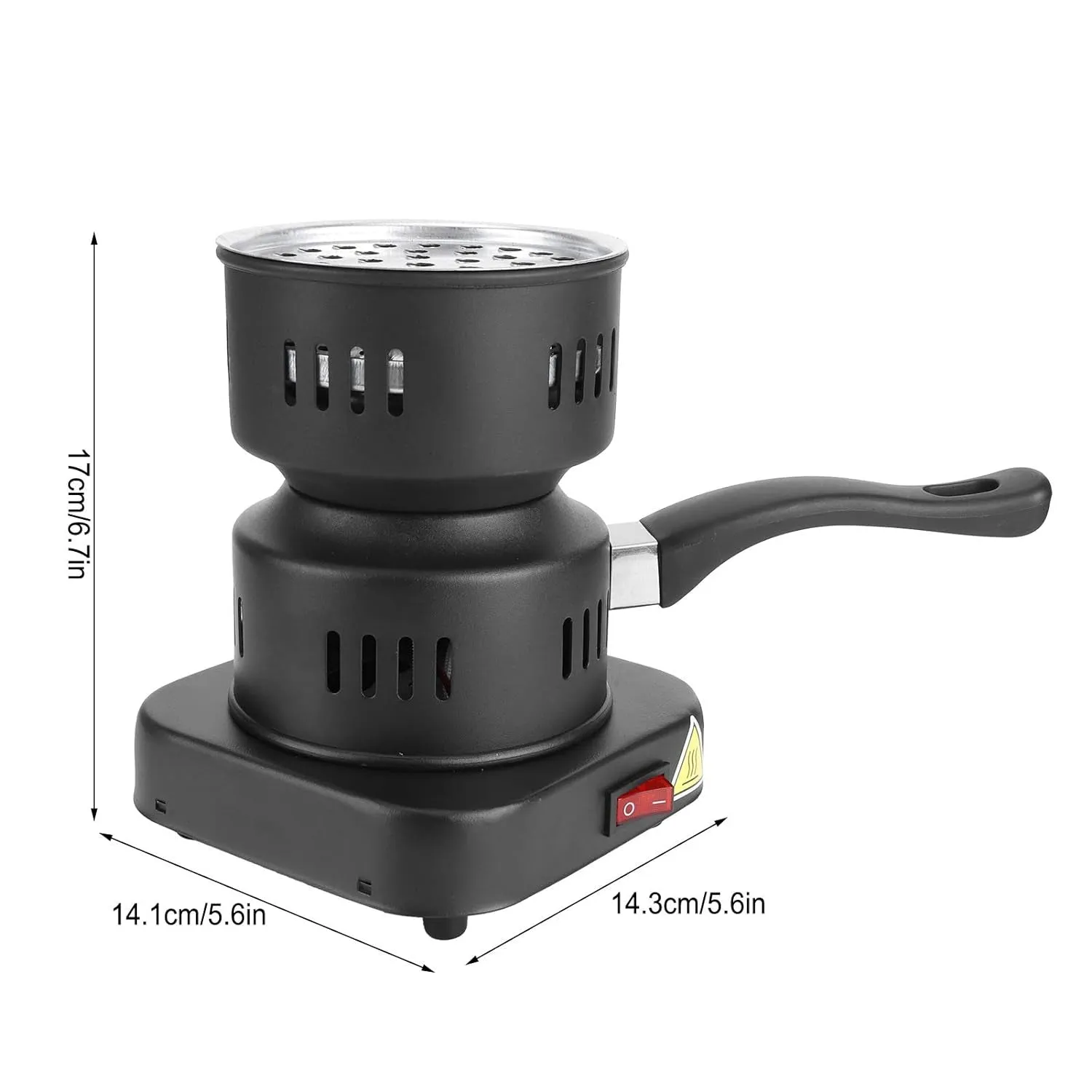 5815 Heating Stove, Tubular Heating Stove Hot Plate Stove,  Heat?Resistant Coating for Home, Camping Cooking, Mini Electric Tea Coffee Heater