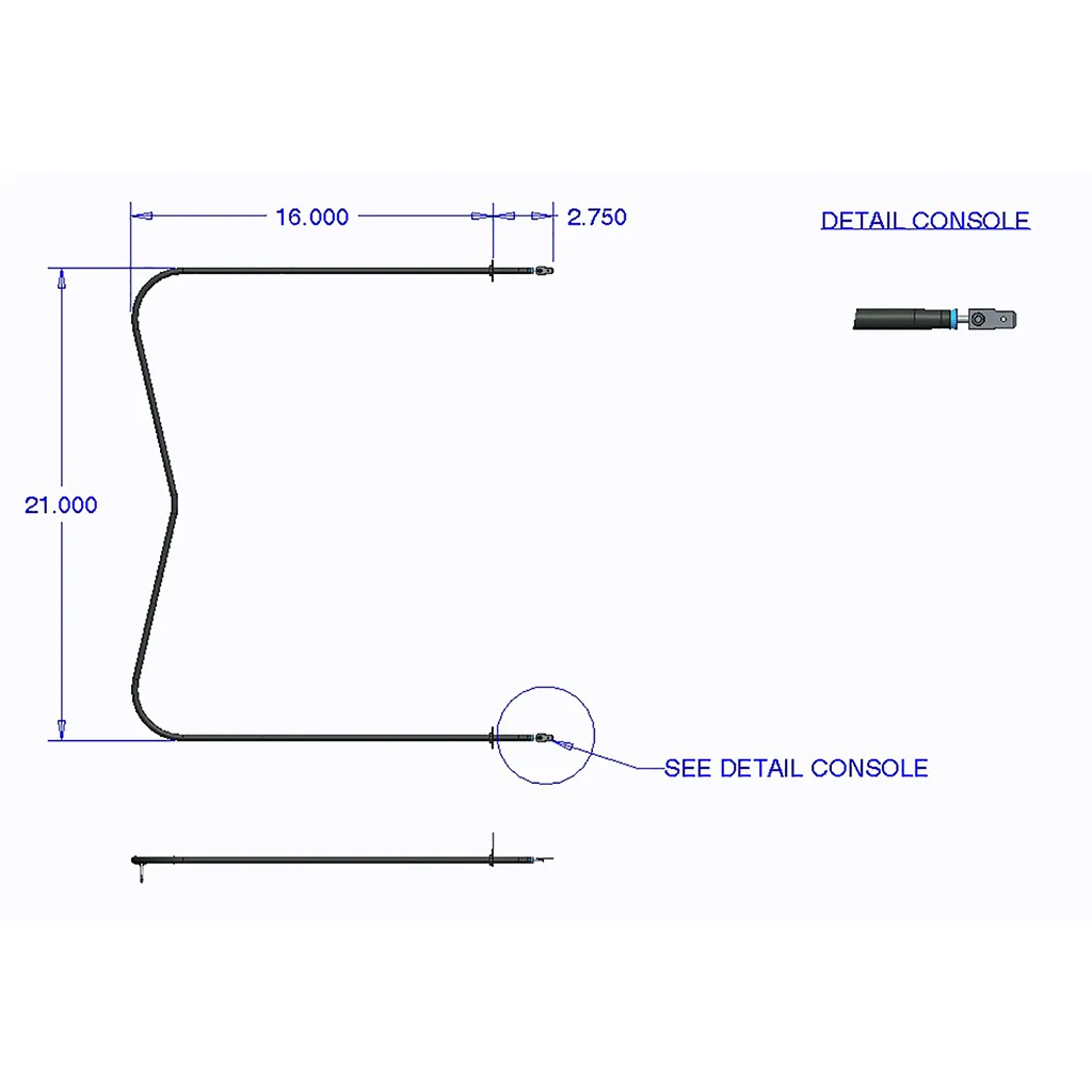 7521 Bake Element Whirlpool Kenmore and Roper Brands 2500W 250V