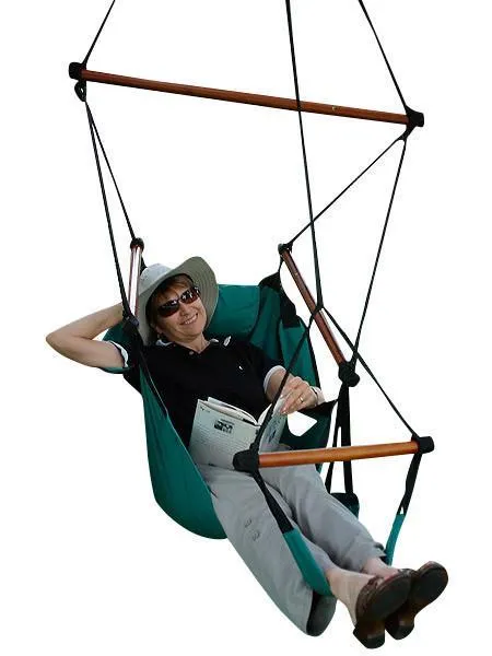 Adjustable Hanging Hammock Chair with Foot Rest