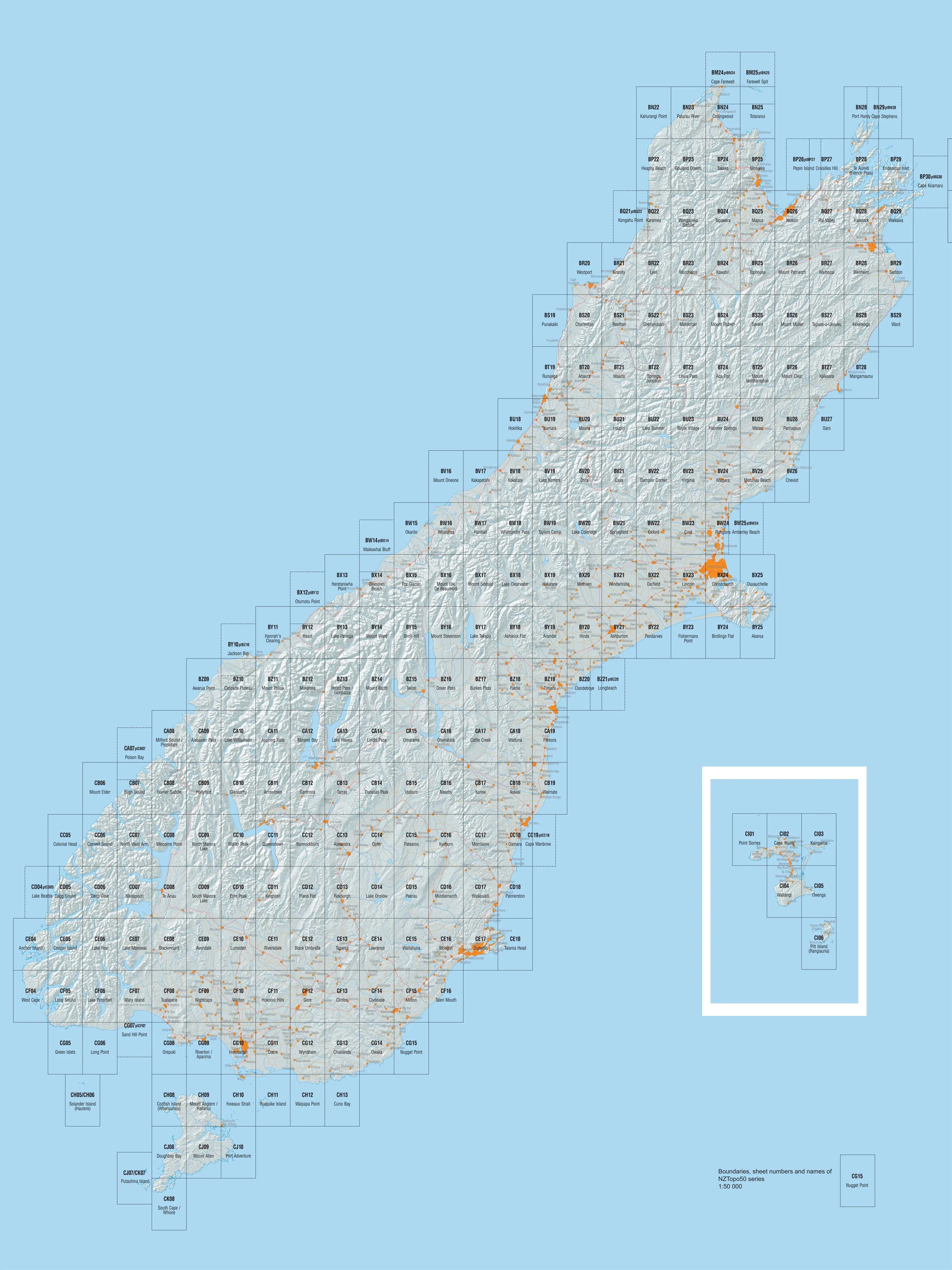 AW31 - Tutukaka Topo50 map