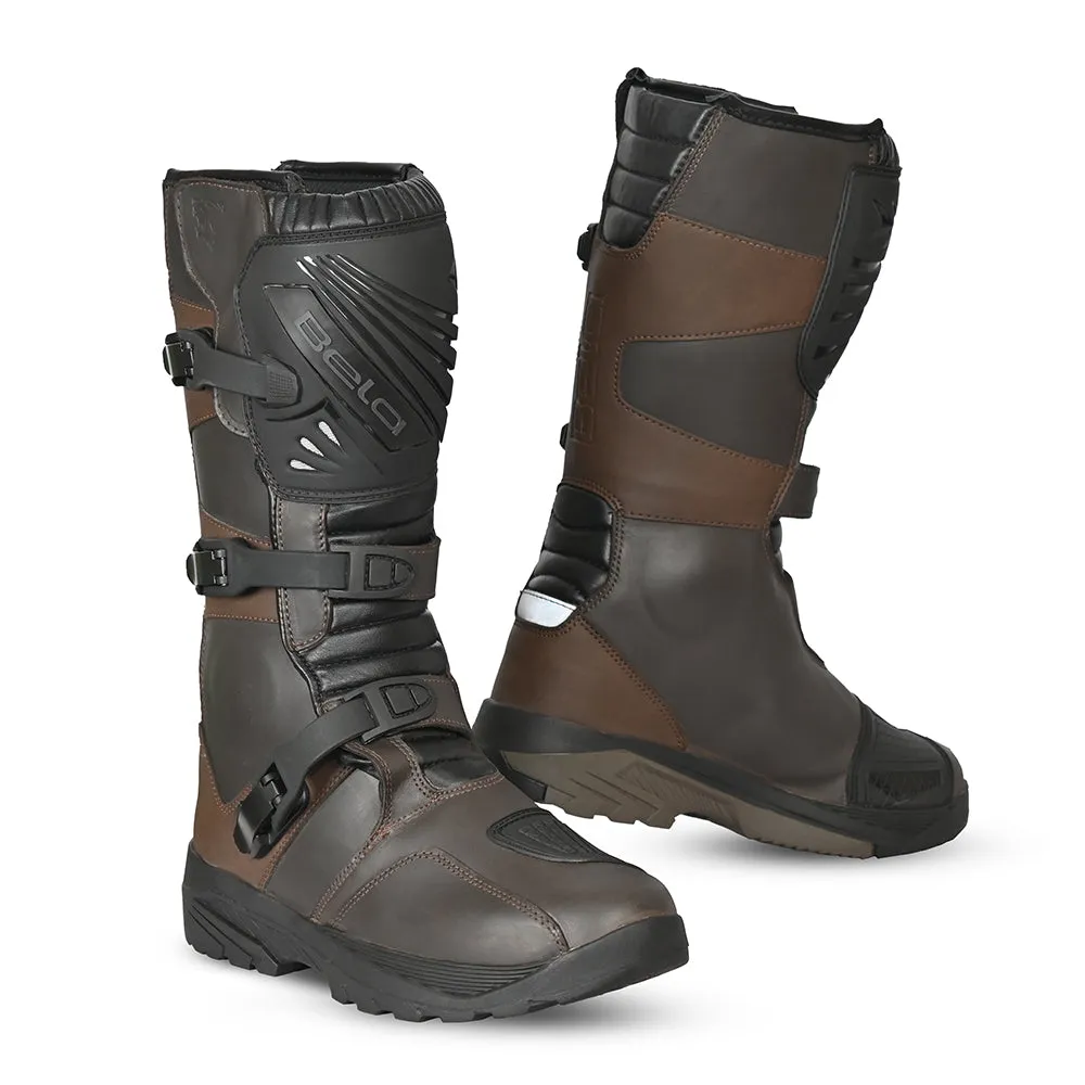 BELA - Senior WR Motorbike Touring Boots - Brown