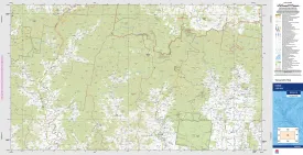 Bobin 9334-1S Topographic Map 1:25k