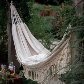 Boho Chic Macrame Hammock