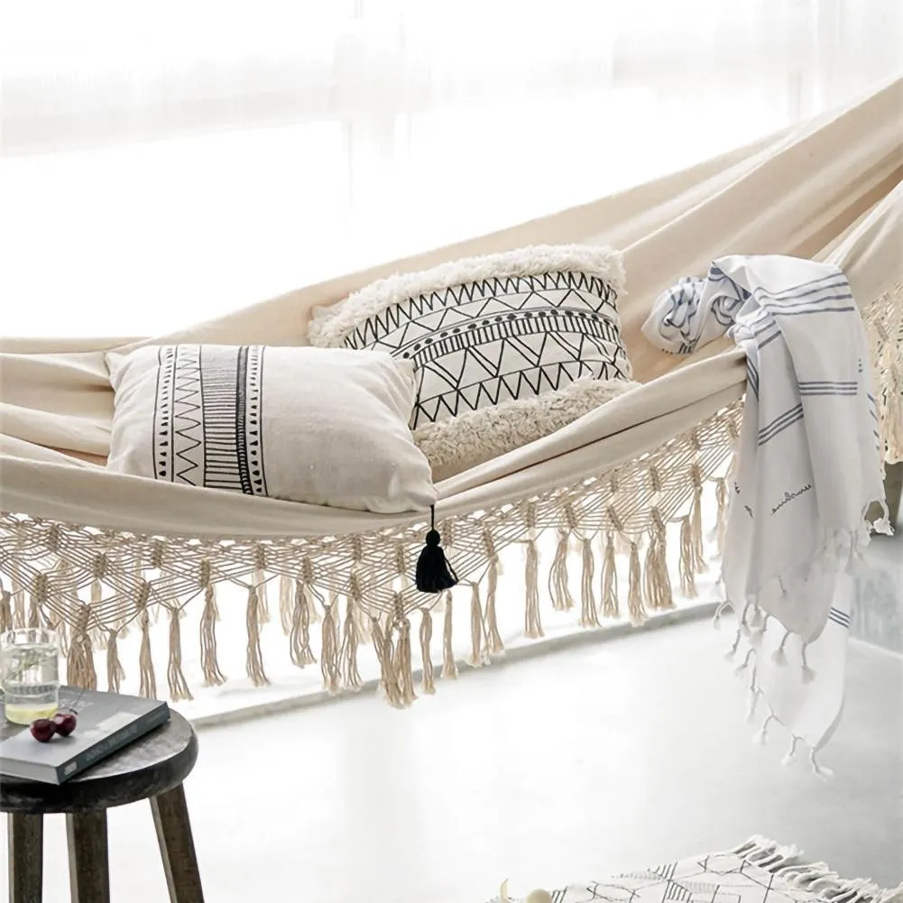 Boho Chic Macrame Hammock