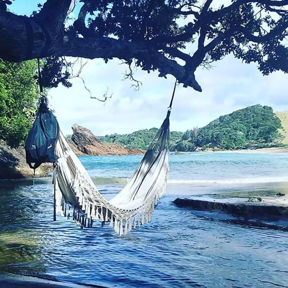 Boho Chic Macrame Hammock