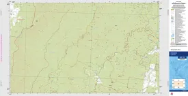 Brooman 8927-3S Topographic Map 1:25k