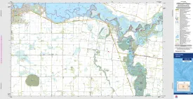 Bundalong 8125-4N Topographic Map 1:25k