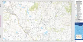 Camberwell 9133-3S Topographic Map 1:25k