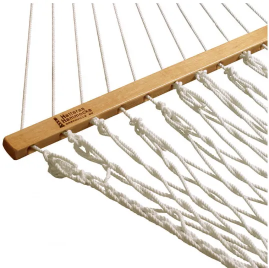 Cedar Tree Neck White Rope Hammock