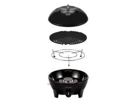 CITI CHEF 40/ BLACK/ PORTABLE 4 PIECE/ GAS BARBEQUE/ CAMP COOKER - BY CADAC