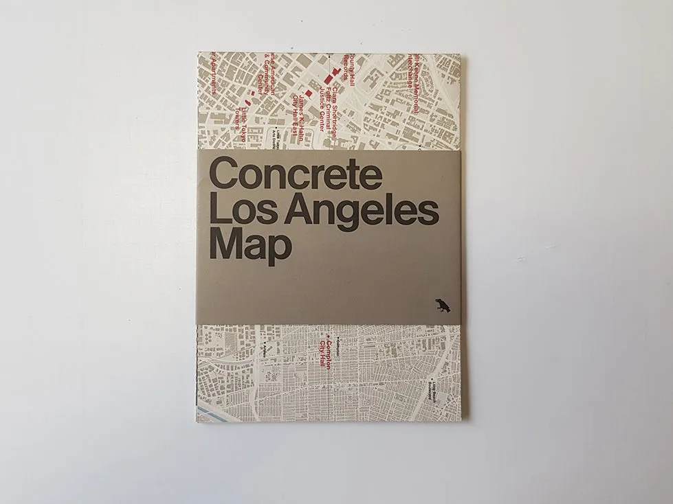 Concrete Los Angeles Map