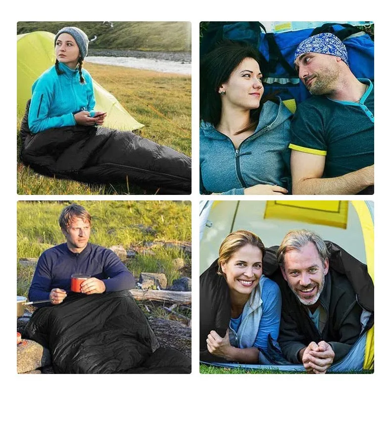 Double Size heated sleeping bag 5V heated camping electric heating USB extended sleeping bag