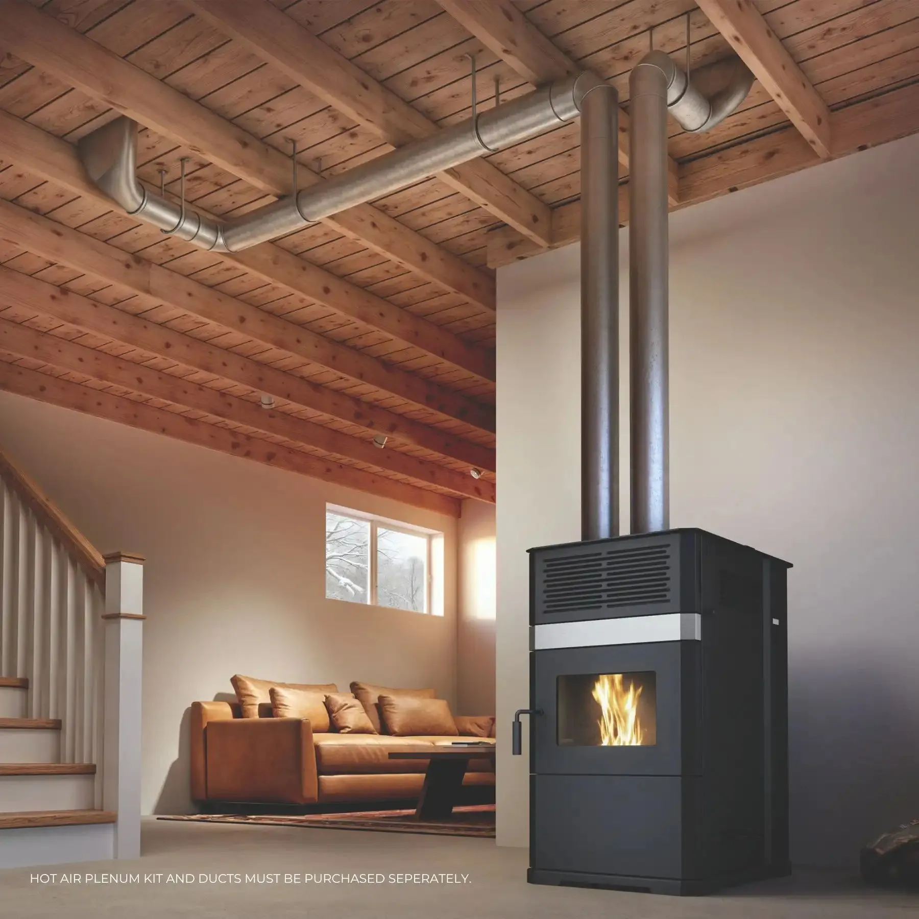 Drolet ECO-65R Pellet Stove