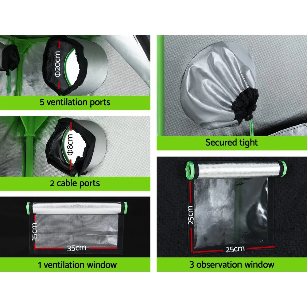 Greenfingers Grow Tent Kits Hydroponics Indoor Grow System DIY 120X60X180/210CM