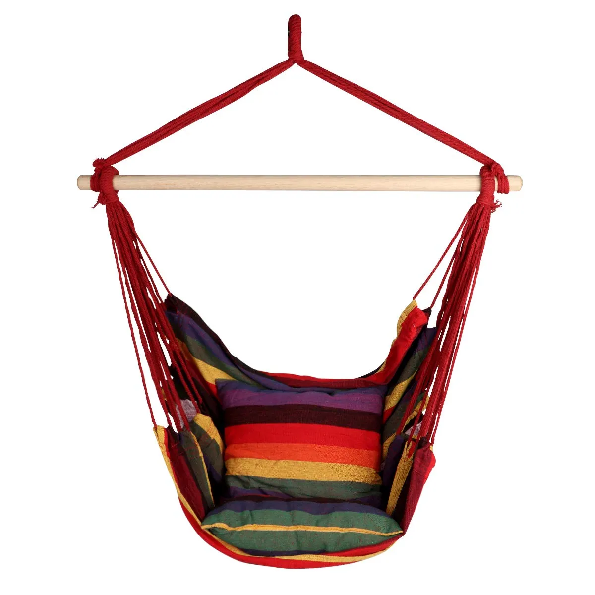 Hanging Rope Hammock Chair Swing Seat - E EVERKING