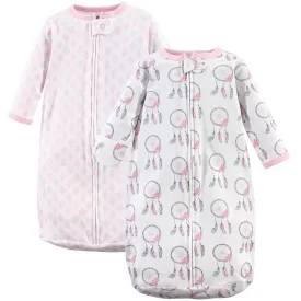 Hudson Baby Cotton Long-Sleeve Wearable Sleeping Bag, Sack, Blanket, Dream Catcher