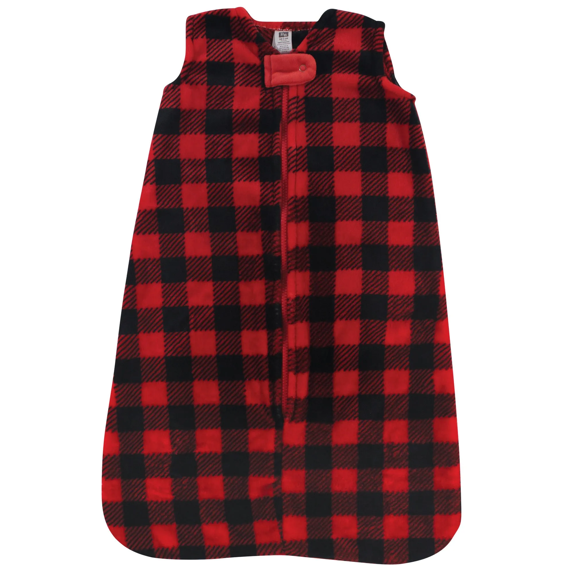 Hudson Baby Plush Sleeping Bag, Sack, Blanket, Buffalo Plaid