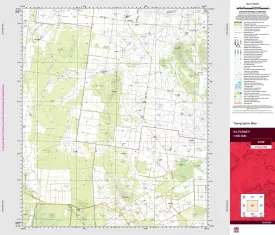 Kilparney 8132 Topographic Map 1:100k