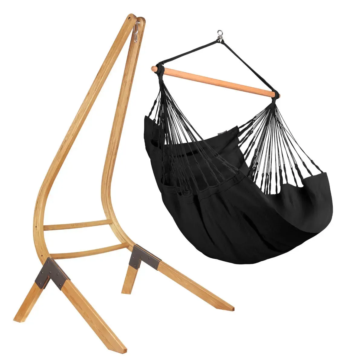 LA SIESTA Habana Organic Cotton Comfort Hammock Chair (W 115 cm)