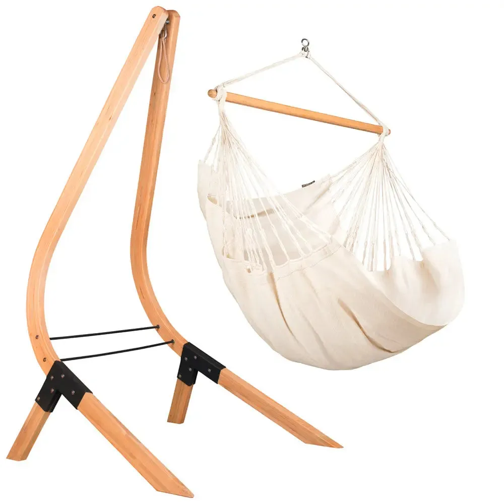 LA SIESTA Habana Organic Cotton Comfort Hammock Chair (W 115 cm)