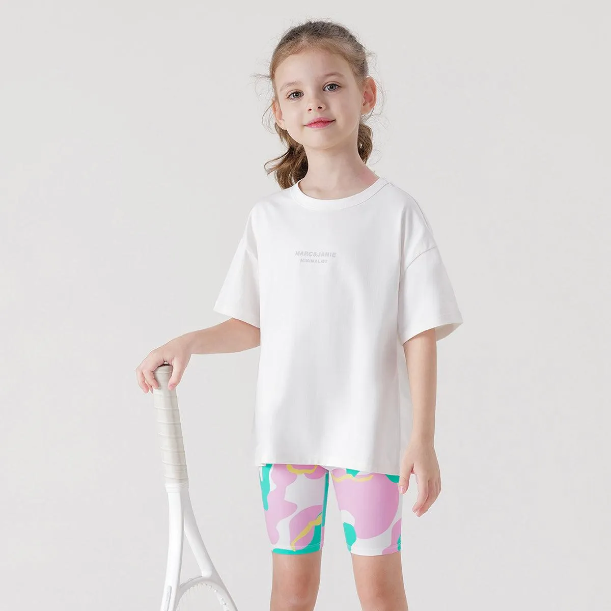 MARC & JANIE Girls Loose Quick Dry T-Shirt 240322