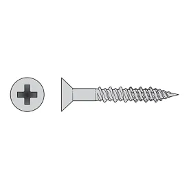 Marine Screw, Pan Head - #10 x 1-1/2 in. #2 Phillips Drive, Type 316 (100-Qty) (Pack of 5)