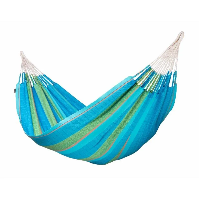 Metal Arc Hammock Stand and Family Organic Cotton Hammock Package