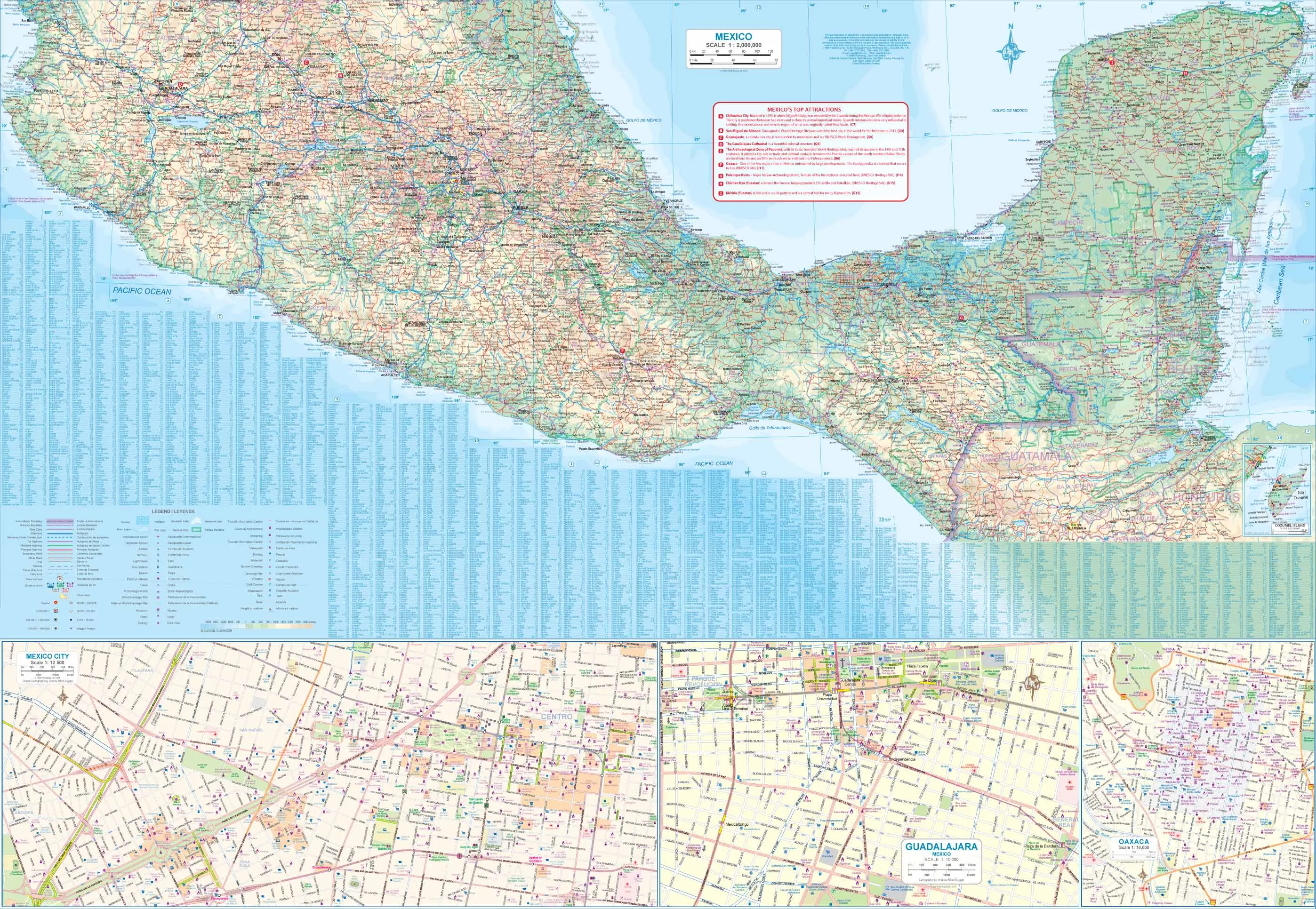 Mexico ITMB Map