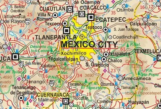 Mexico ITMB Map