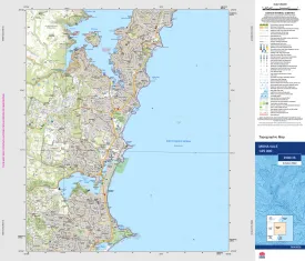 Mona Vale 9130-1S Topographic Map 1:25k