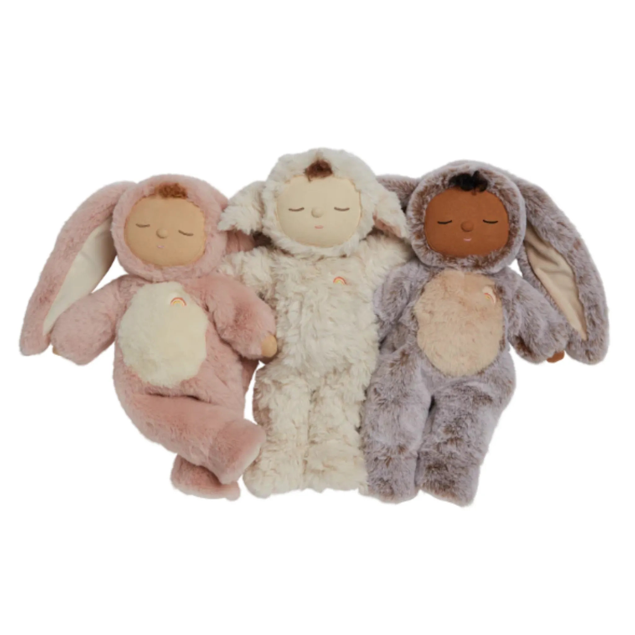 Olli Ella - Cozy Dinkum Bunny - 'Flopsy' Rose