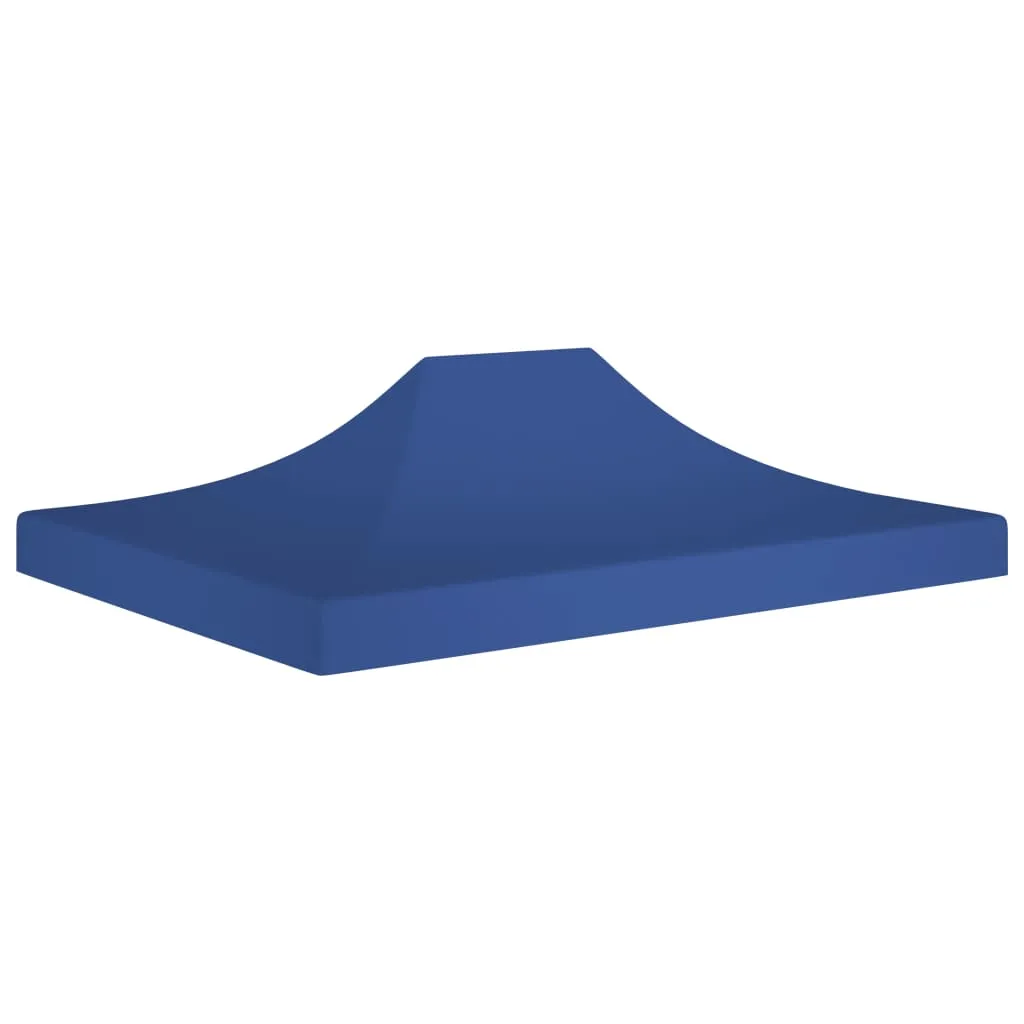 Party Tent Roof 4x3 m Blue 270 g/m²