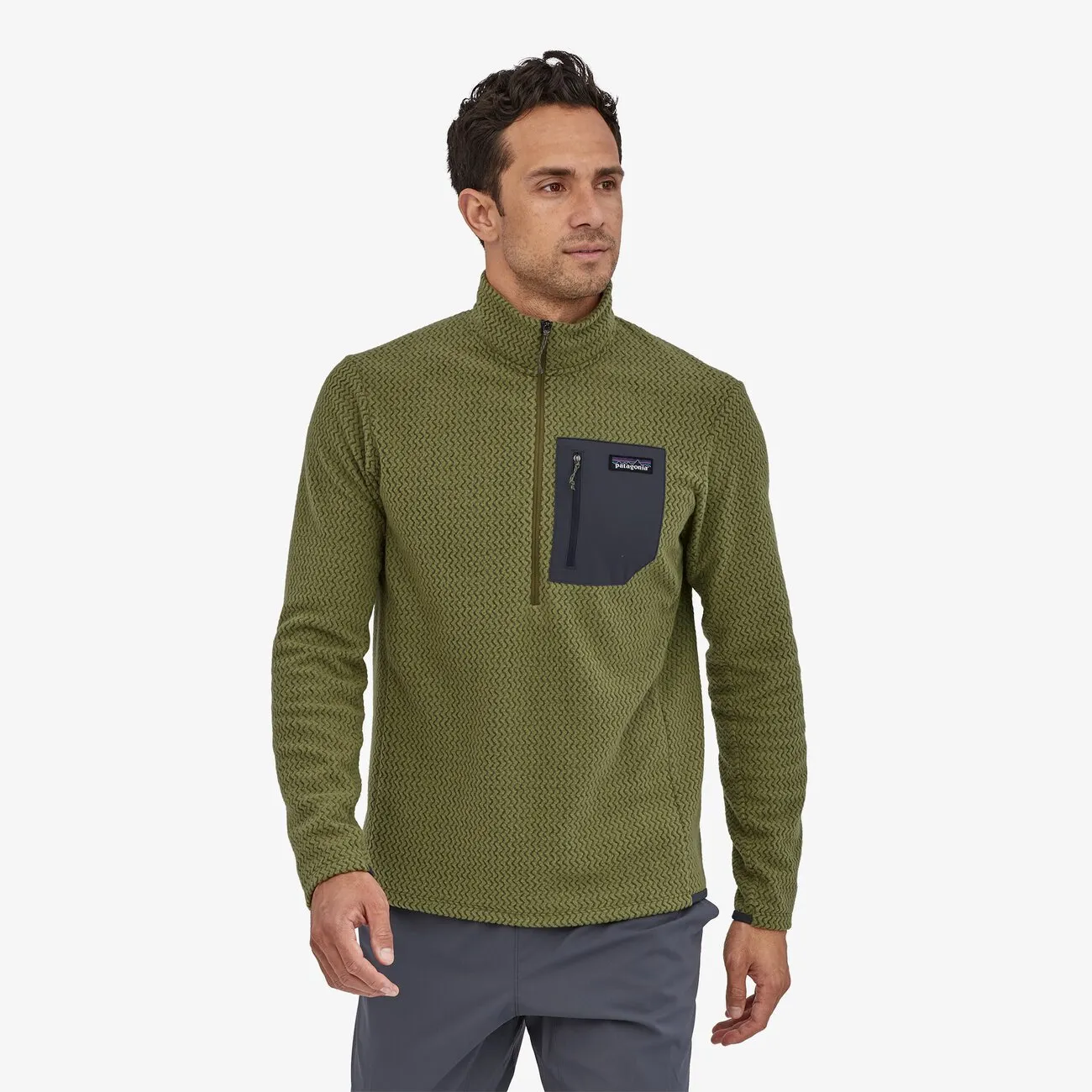 PATAGONIA MENS R1 AIR ZIP NECK