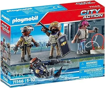 Playmobil City Action - Tactical Police: Figure Se