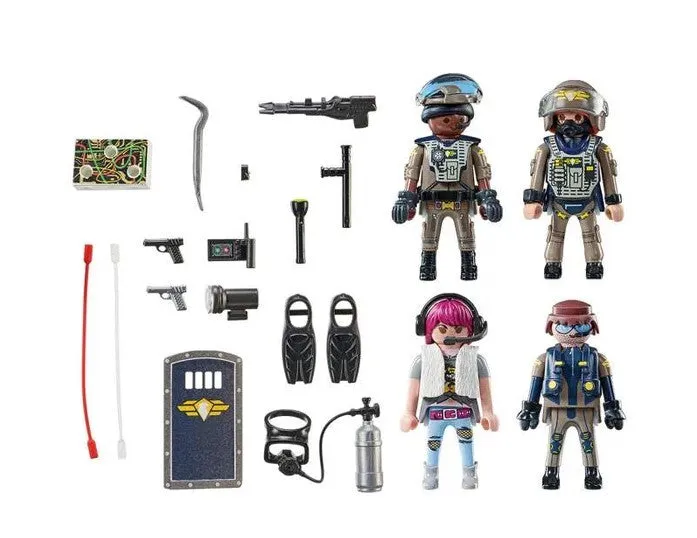 Playmobil City Action - Tactical Police: Figure Se