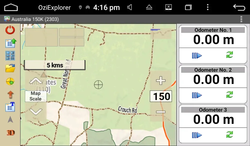 Polaris OziExplorer 1:150K Topographical Map Package