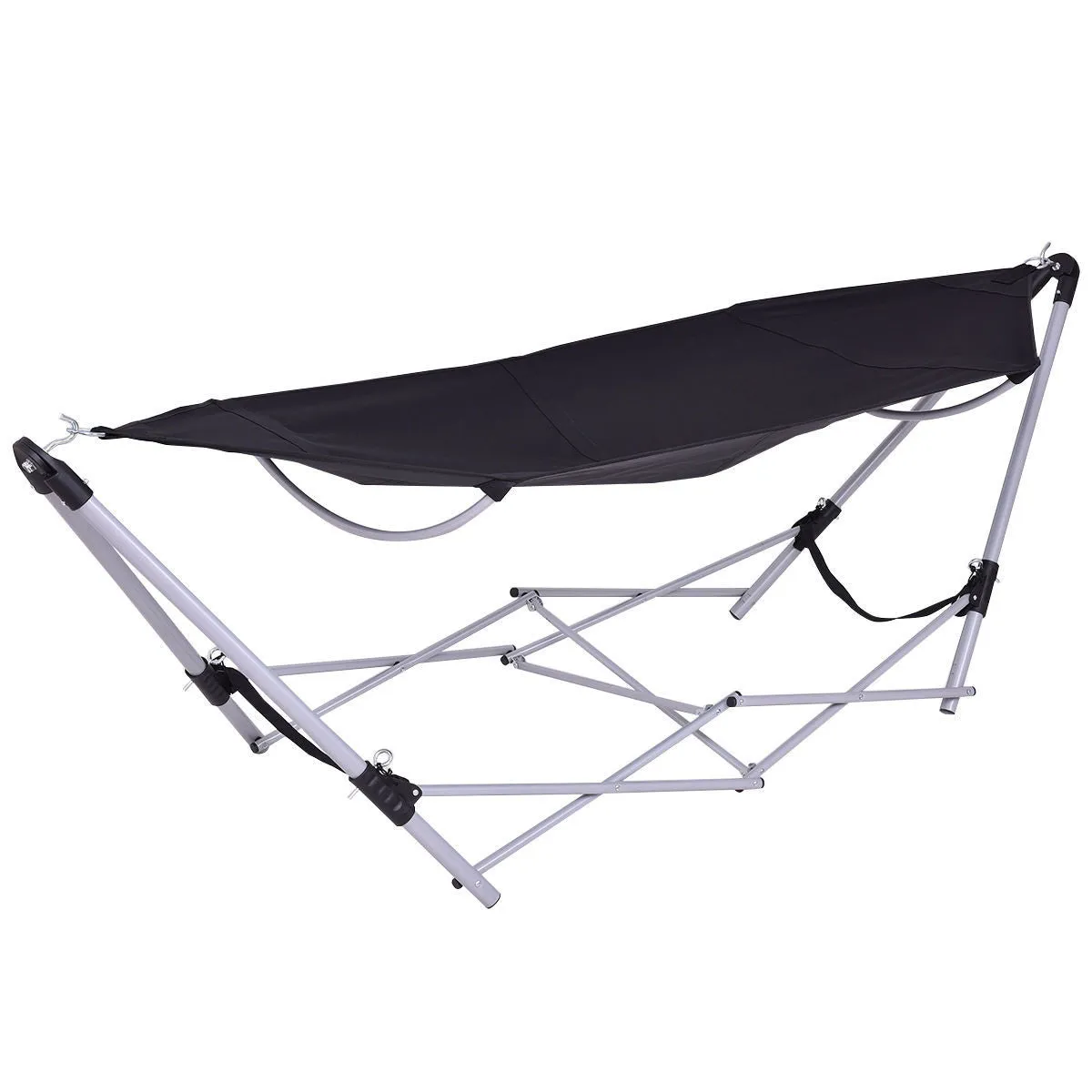 Portable Folding Steel Frame Hammock with Bag