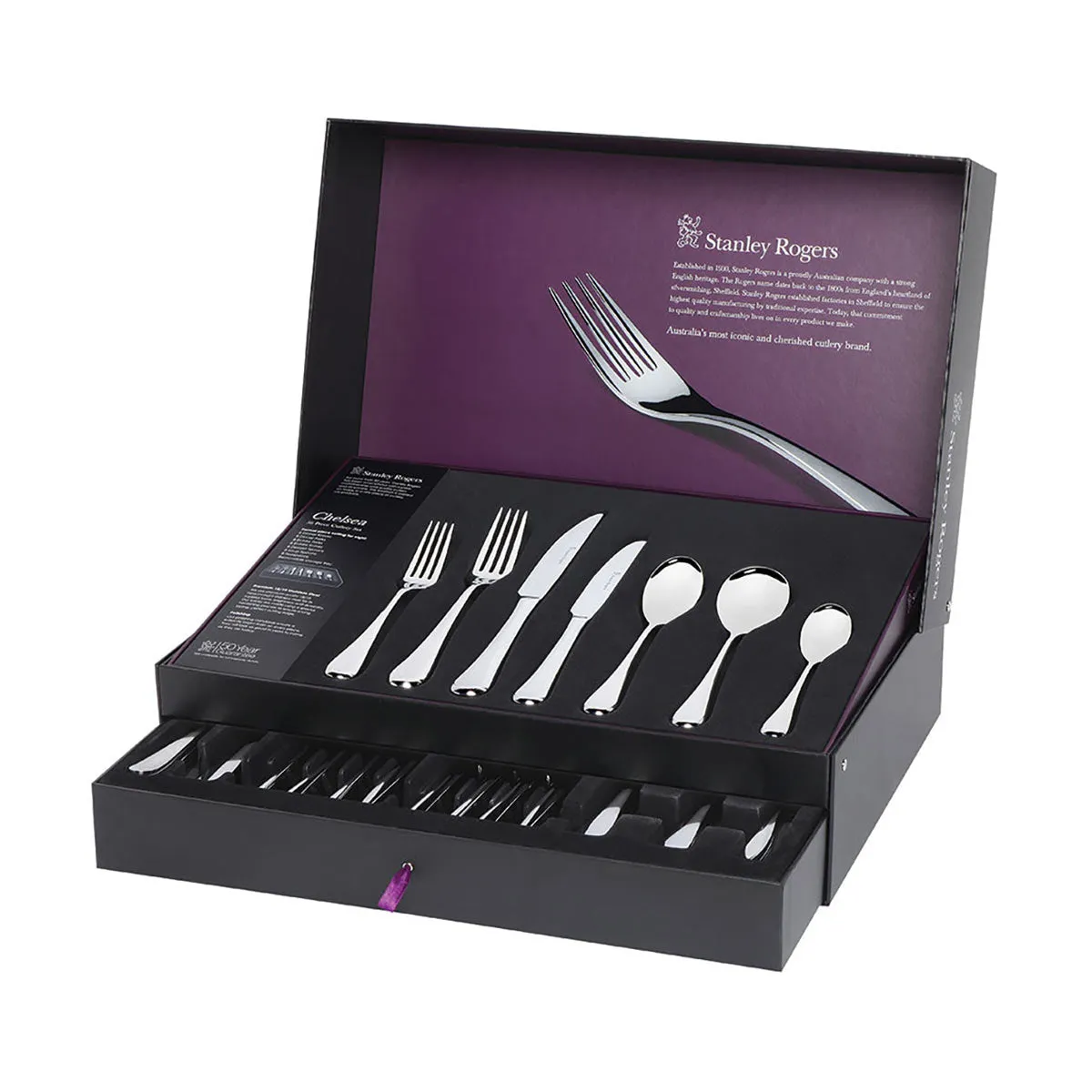 Stanley Rogers Chelsea 56 Piece Cutlery Set