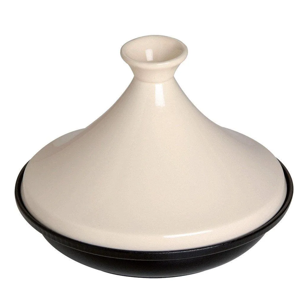 Staub Cast Iron 0.5-qt Tajine - Cream