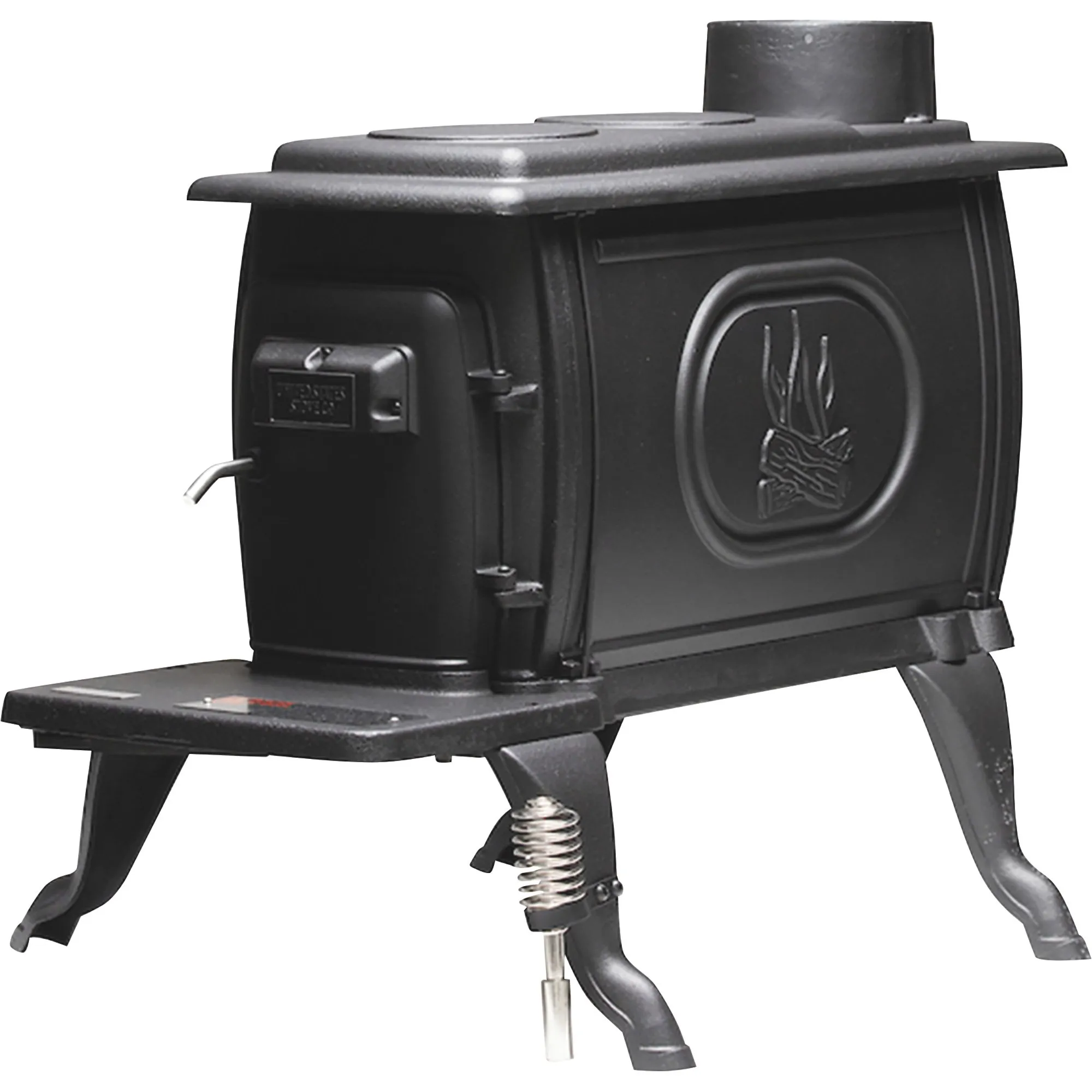 US Stove US1269E Cast Iron Log Wood Stove 900 sq. ft. 54,000 BTU New