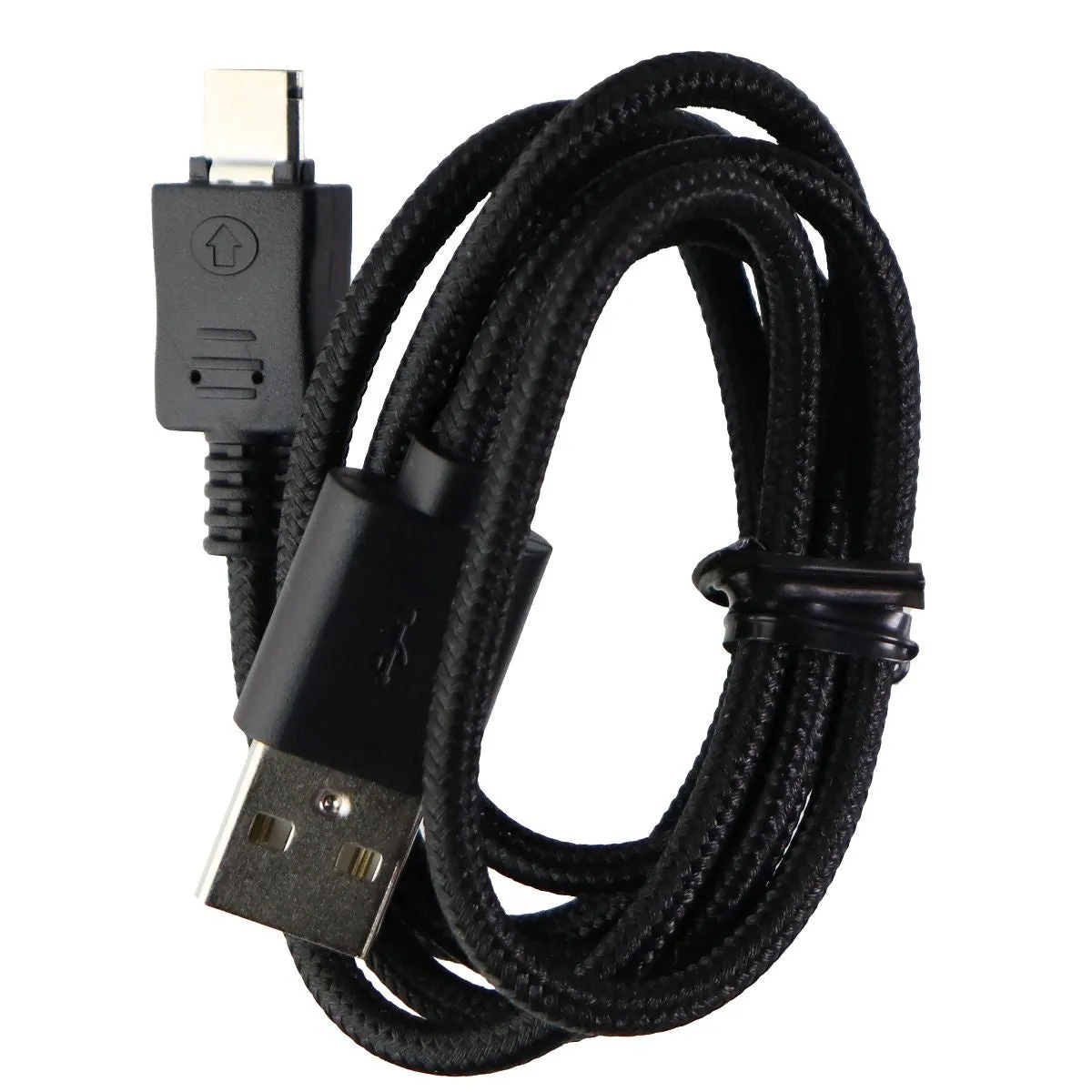 Veriot  Braided Charge Cable for USB Devices - Black