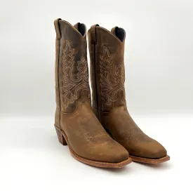 Women's Brown Cowboy Boots- Size 10