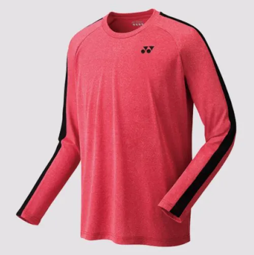 Yonex 16382 Men's Long Sleeve T-shirt (Red)